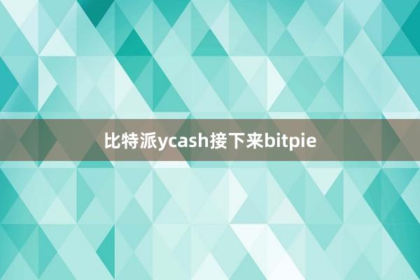 比特派ycash接下来bitpie